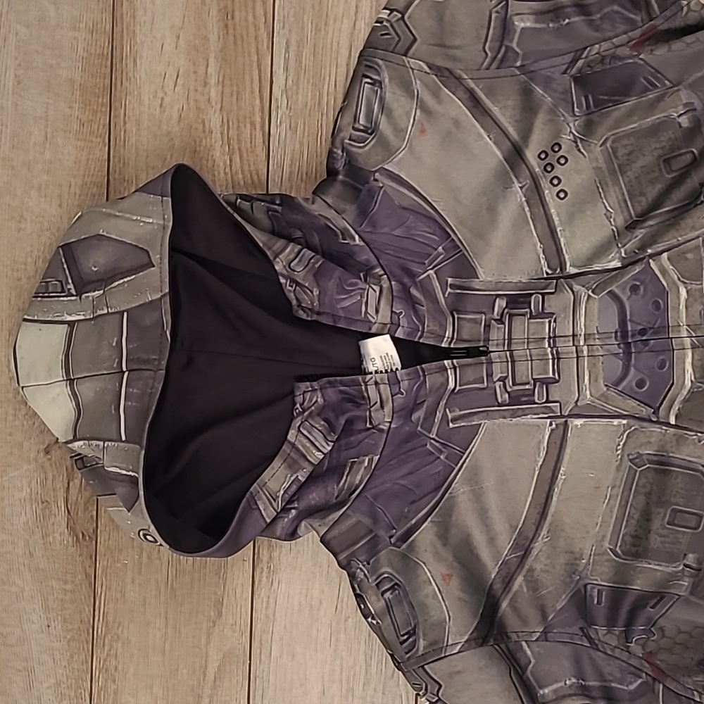 HALO Master Chief 343‎ Industries Microsoft Gaming Sz XL Full Zip Hoodie Jacket - Picture 2 of 10